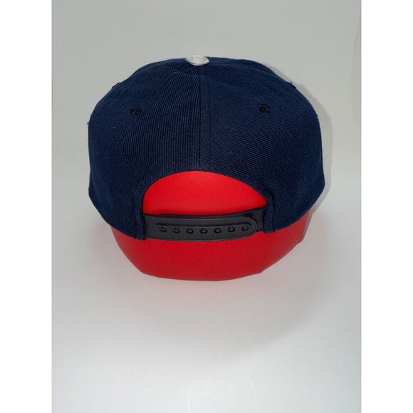 Vintage Seattle Mariners Puma Snapback Hat 90s Silver Blue MLB - Picture 3 of 6